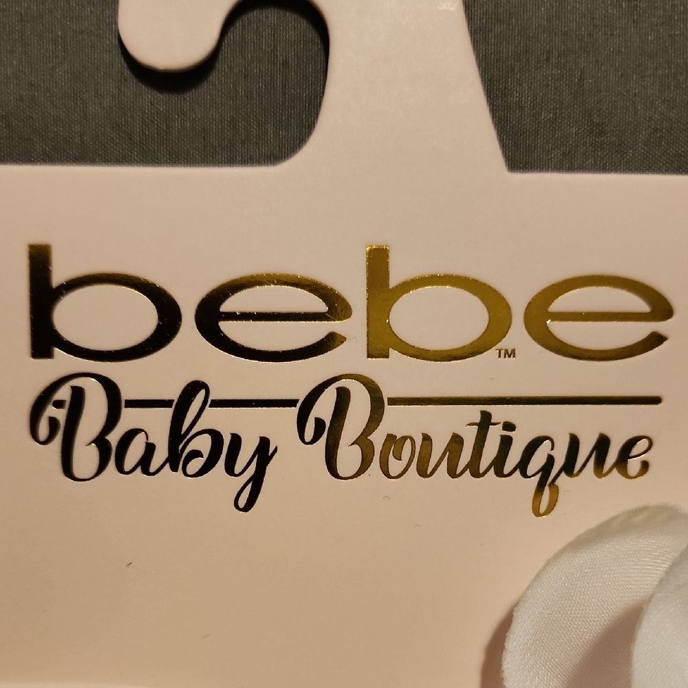 NWT Bebe Baby Boutique White and Pink Booties Set - Picture 2 of 6